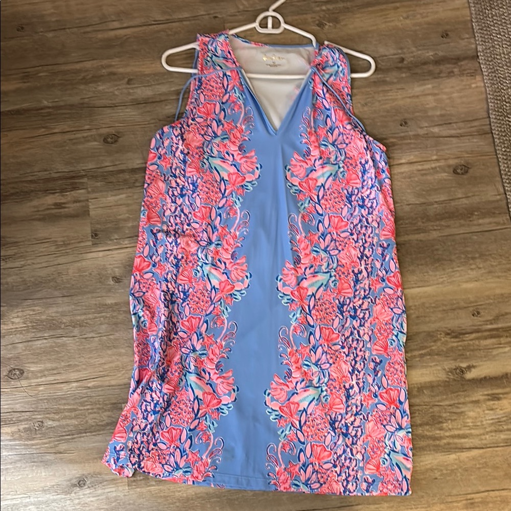 Lilly Pulitzer Johanna Cover Up Medium Shrimply the Best